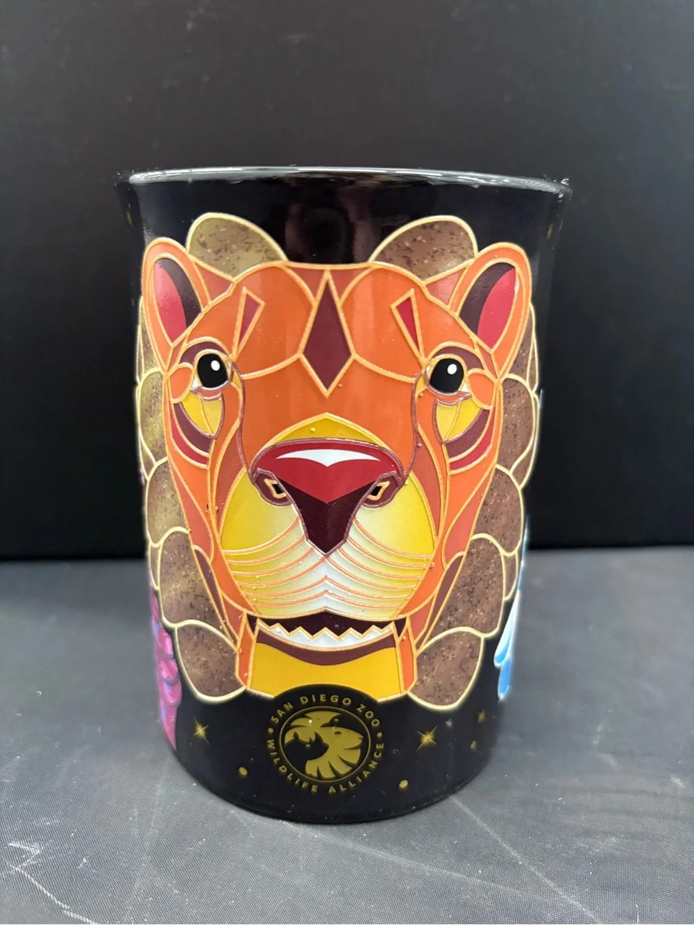 San Diego Zoo Lion Animal Art Mug
